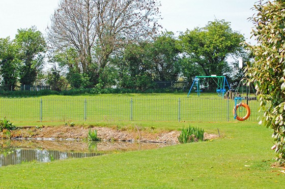 White House Farm Campsite - On Site Pond